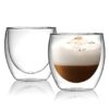 Double Wall Glass Coffee Cups