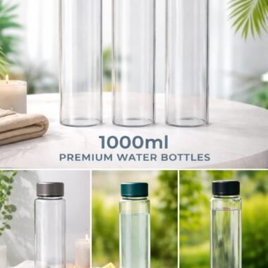 Glass Water Bottle
